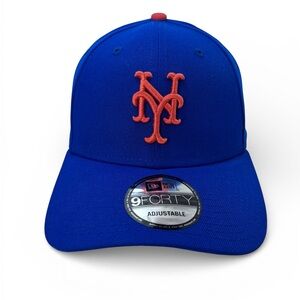 New Era 9Forty New York Mets NY Logo Blue Adjustable Hat Cap MLB New